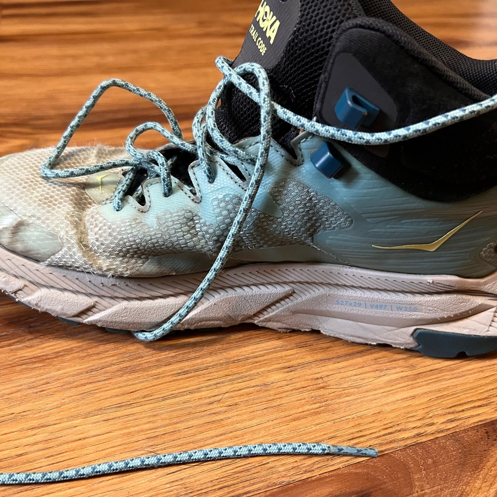Hoka One One Women's Trail Code GTX Gore-Tex Vibram Hiking Boot Shoes Size 9B - Picture 3 of 10